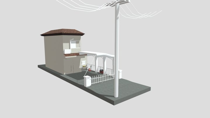 Tokyo - WIP Rowhomes 3D Model