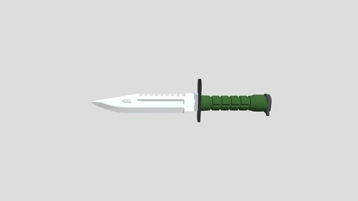 FACA MILITAR 3D Model