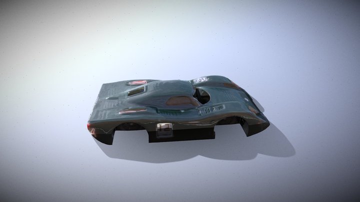 Austin Healy slot car shell try 3D Model