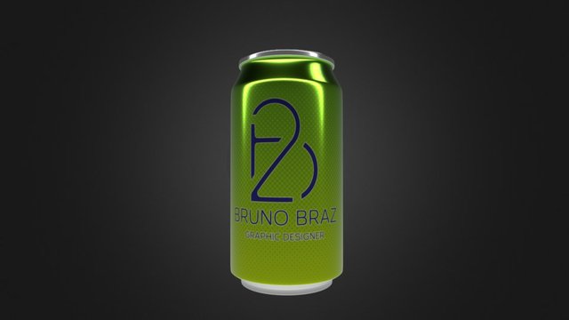 Can of Soda 3D Model