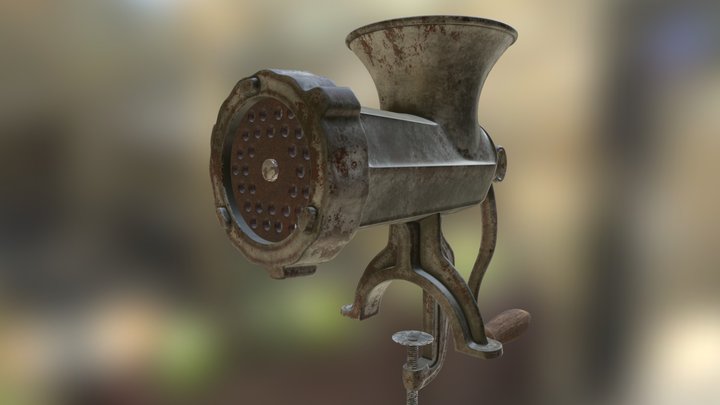 Meat Grinder 3D Model