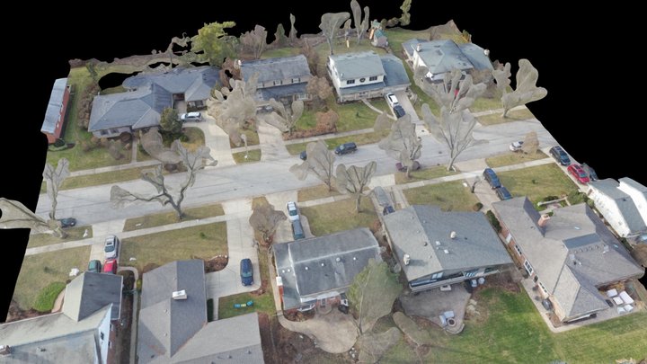 Arlington Heights IL - Neighborhood 3D Model