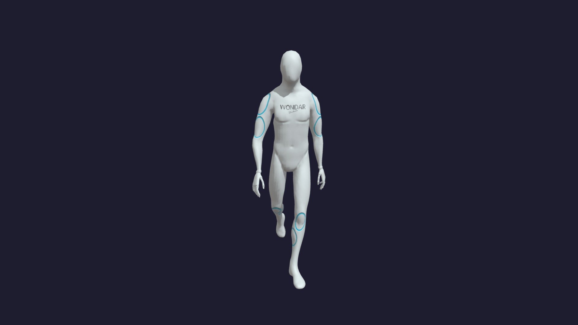 Slow walk 4 - greeting — Sketchfab embed 3D viewer