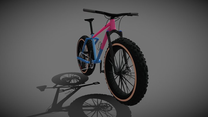 Fat Bike 3D Model