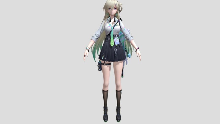 Lynae from Wuthering waves 3D Model