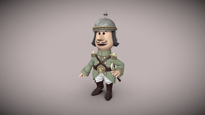 Rankin Bass Soldier 3D Model