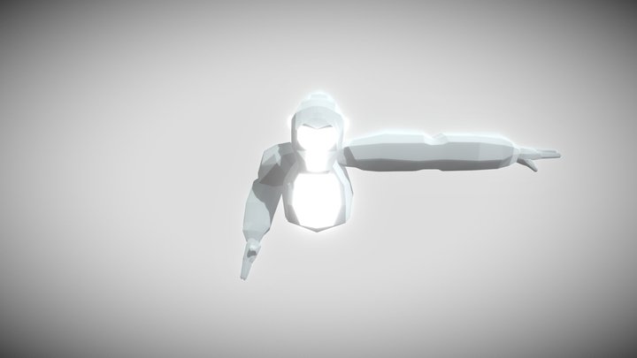 Gorilla Tag PlayerModel (running) 3D Model
