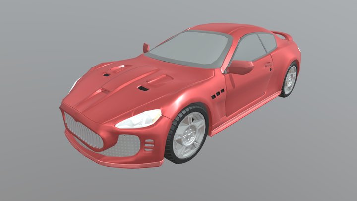 Maserati GT MC Stradale v1 3D Model