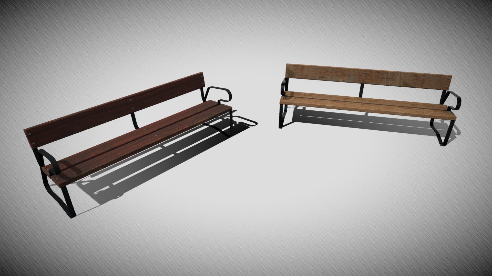 Street Benches - Buy Royalty Free 3D model by scailman [e596550 ...