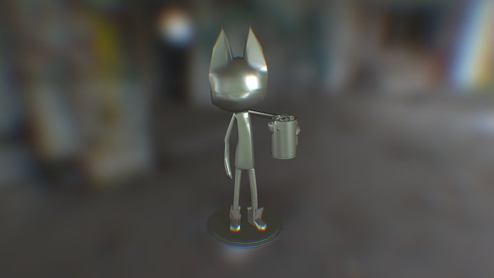 Cat for DrunkDevs 3D Model