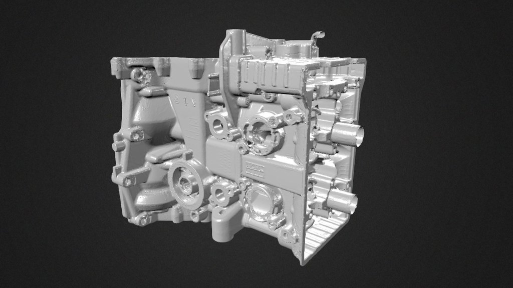 Engine Block 3D Scan