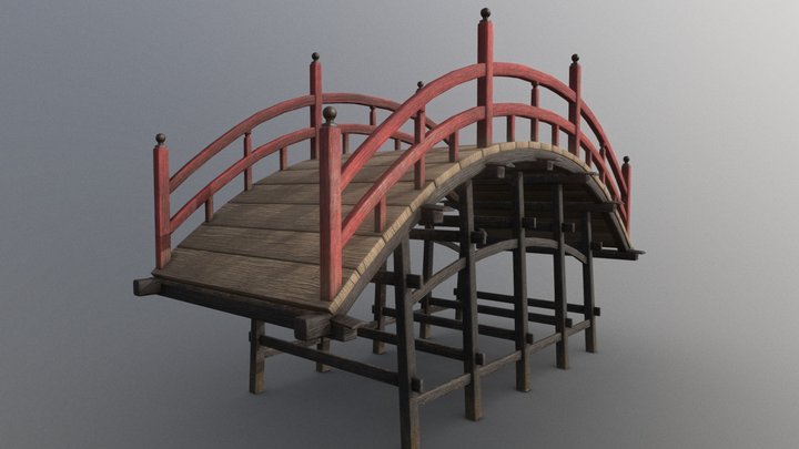 橋 3D Model