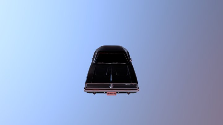 1969 Dodge Charger R/T 3D Model