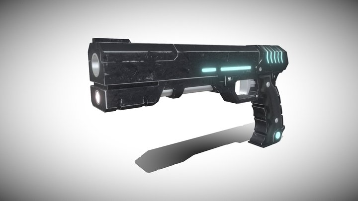 Bemani gun 3D Model
