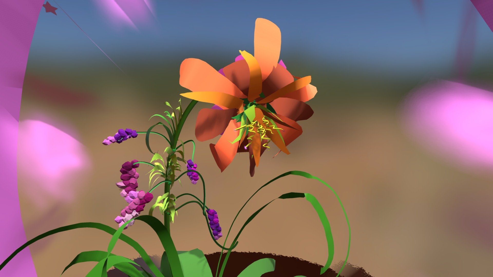 Flor de virtus iris