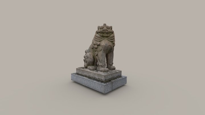 Naniwa-Sumiyoshi Koimanu, Japan 3D Model