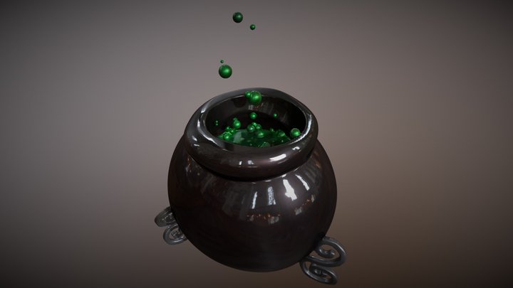01 Poison 3D Model