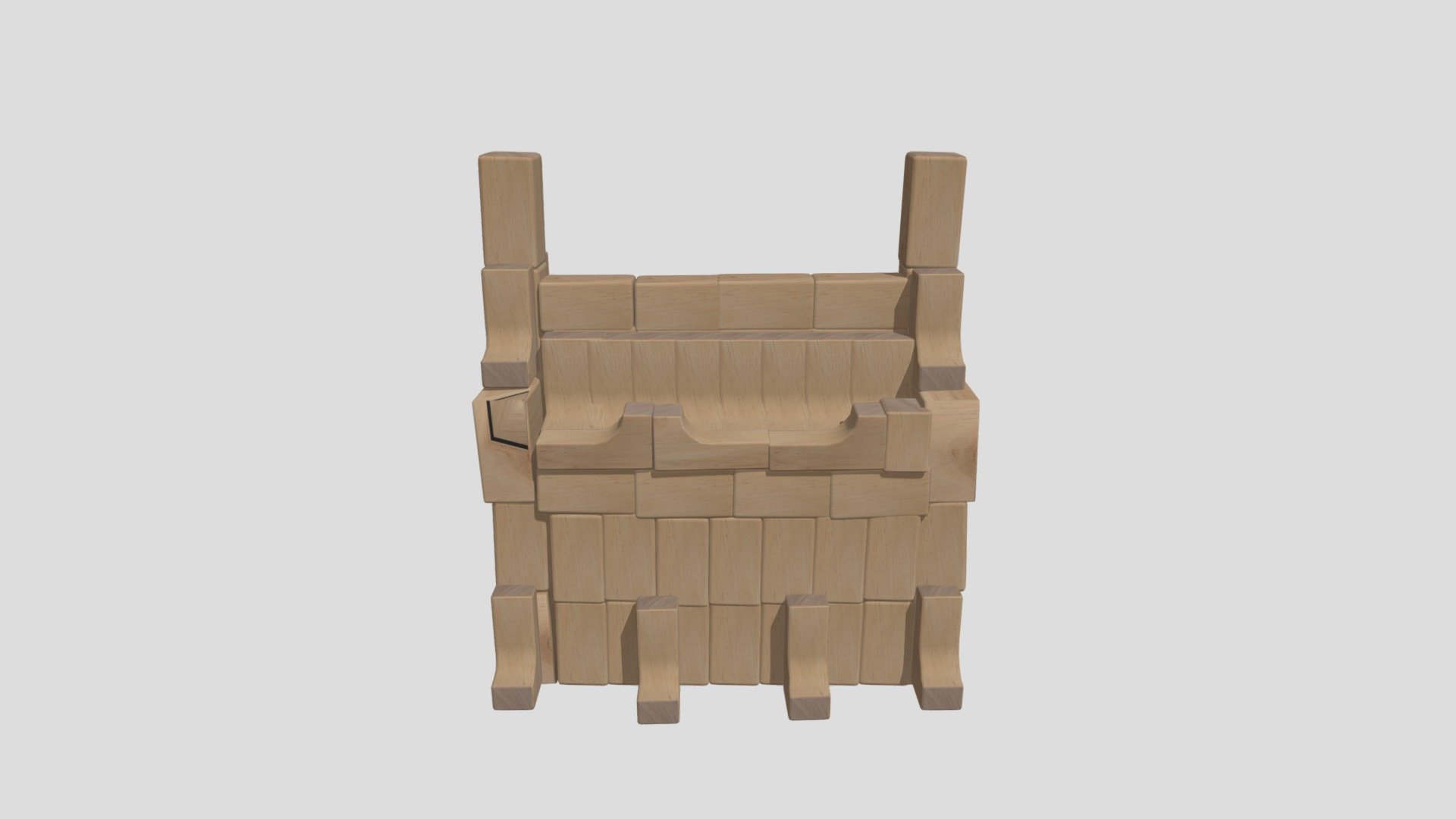 Castle_Advanced_Blocks - Download Free 3D model by DitDrew [e59a426 ...