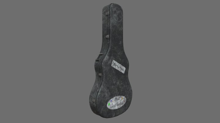 Guitar Case 3D Model
