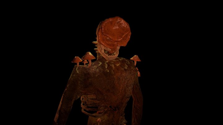 Fungi golem 3D Model