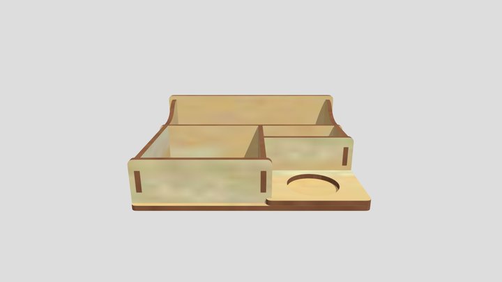 Салфетница 3D Model