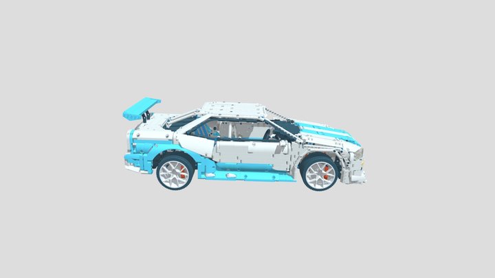 Technic Racing Car(1) 3D Model