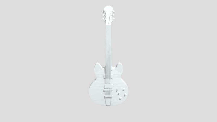 Epiphone Casino Stripped – Modèle 3D gratuit STL