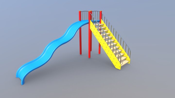 Slide PlayGround 3D Model