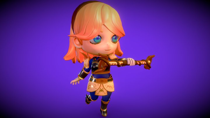 lux_stylized_nendo 3D Model