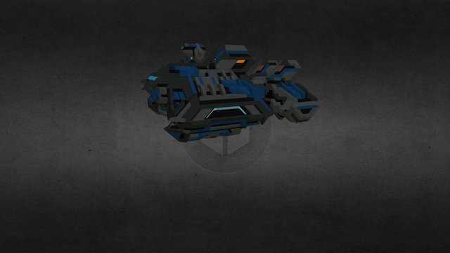 LSPC Sparrow Hawk Heavy Bomber 3D Model