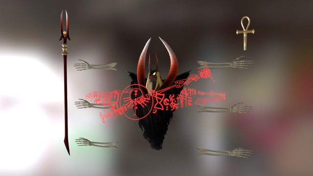 Anubis Model 3D Model