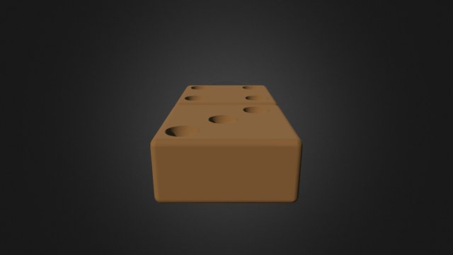 Domino Piece 3D Model