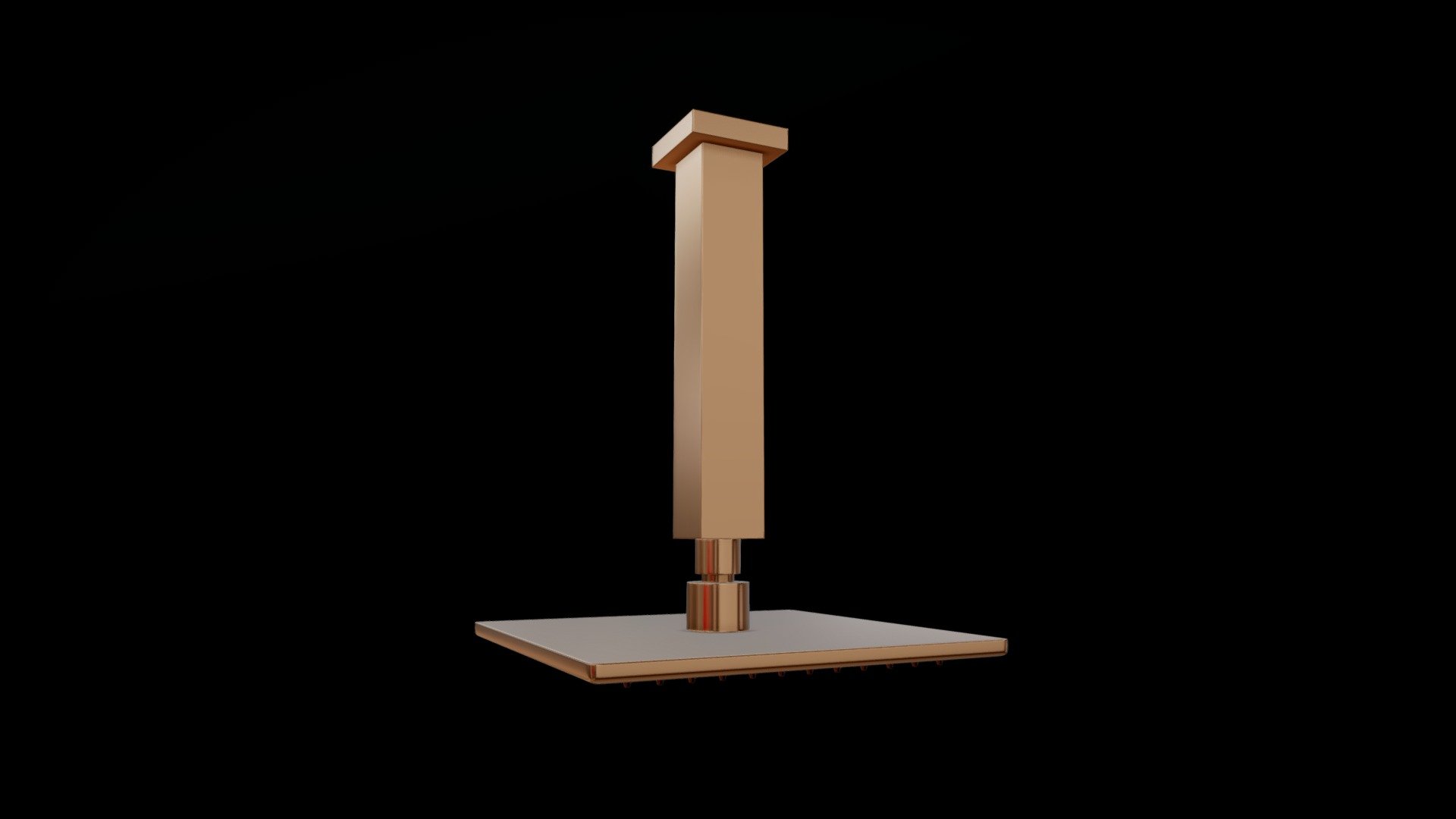Chuveiro de Teto Rose Gold Vercci - B07005RG