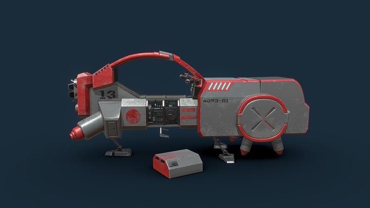 ONI Speeder – Modello 3D gratuito STL