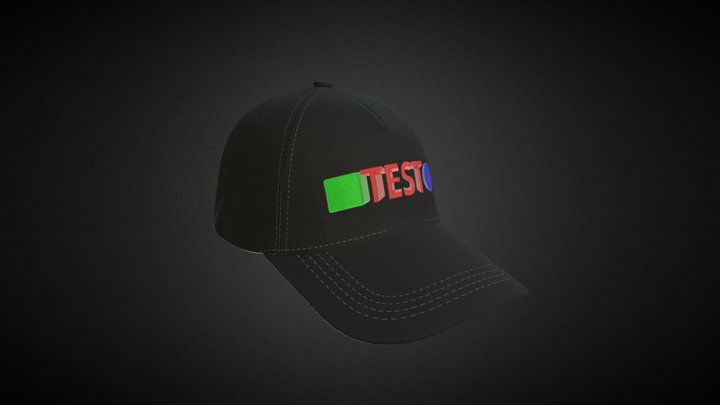 Baseball Cap Standart size 3D Model