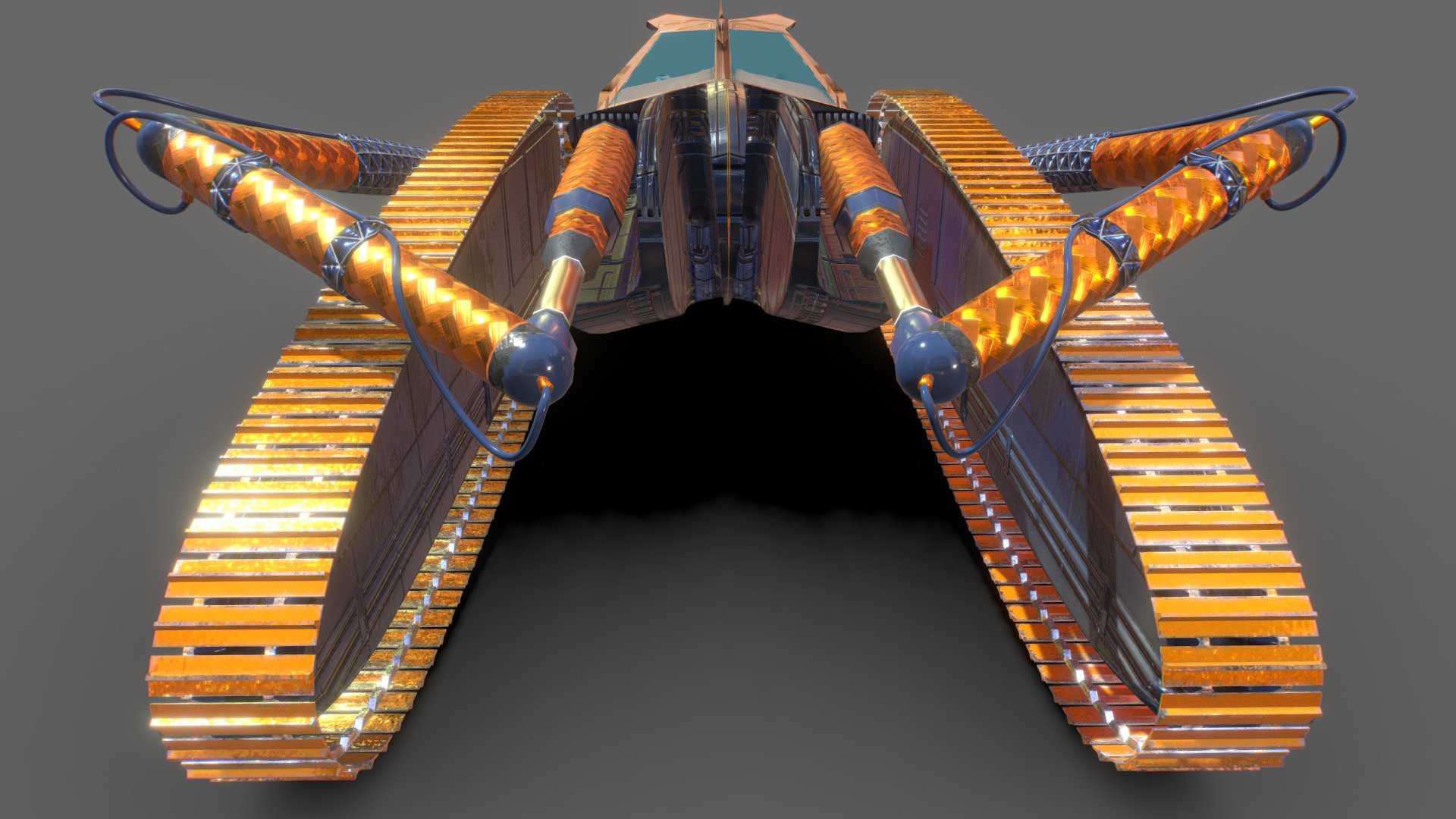 Sci Fi Tank - Buy Royalty Free 3D model by Scott Thompson (@SelflessWon ...