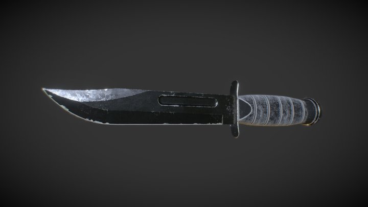 Knife 3D Model