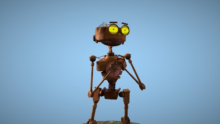 BEN treasure planet 3D Model