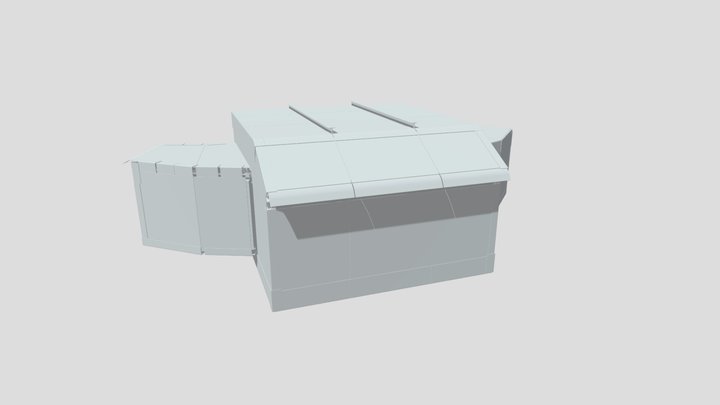 Canyon Main Building WIP 3D Model