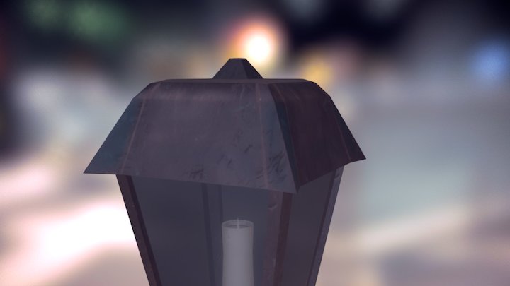 Diagon alley Lantern 3D Model