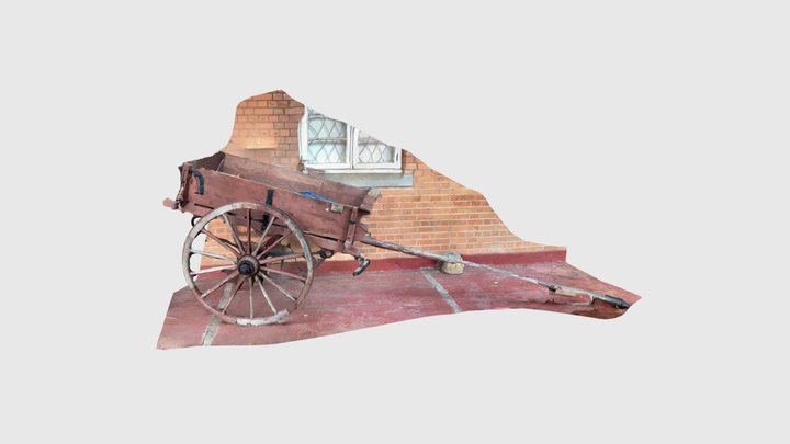 Msunduzi Museum - Wagon 3D Model