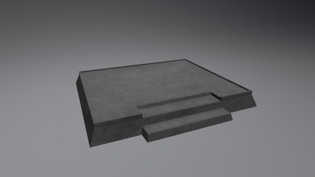 Podium (Large) 3D Model