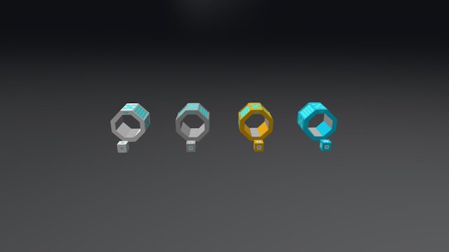 Electro Absorbtion Module 3D Model