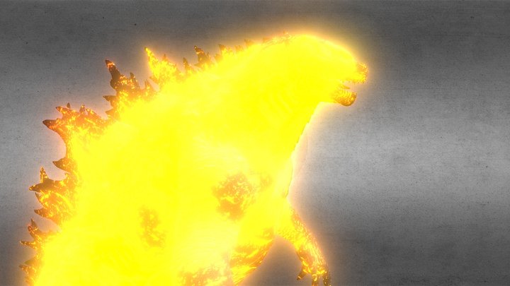 Call Of Duty Warzone Burning Godzilla