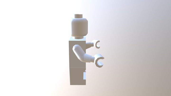 LEGO Complete Figure Reverse Engineering 3D Model
