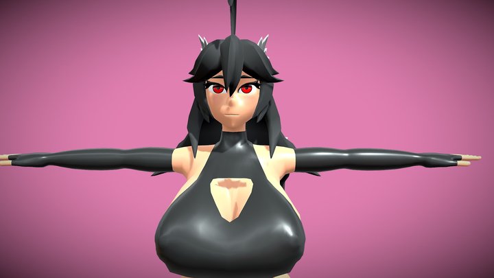 JJJ's Kaiju Girls Godzilla 3D Model