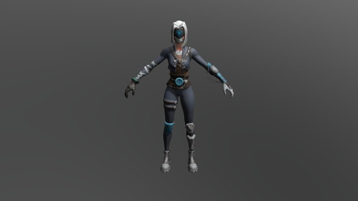 My Favorite Skin in Fortnite (Outfit Focus) 3D Model