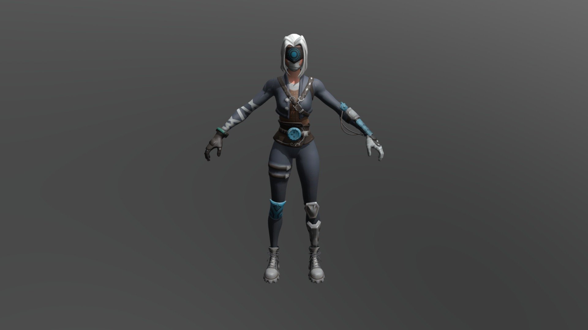 Blender fortnite skin