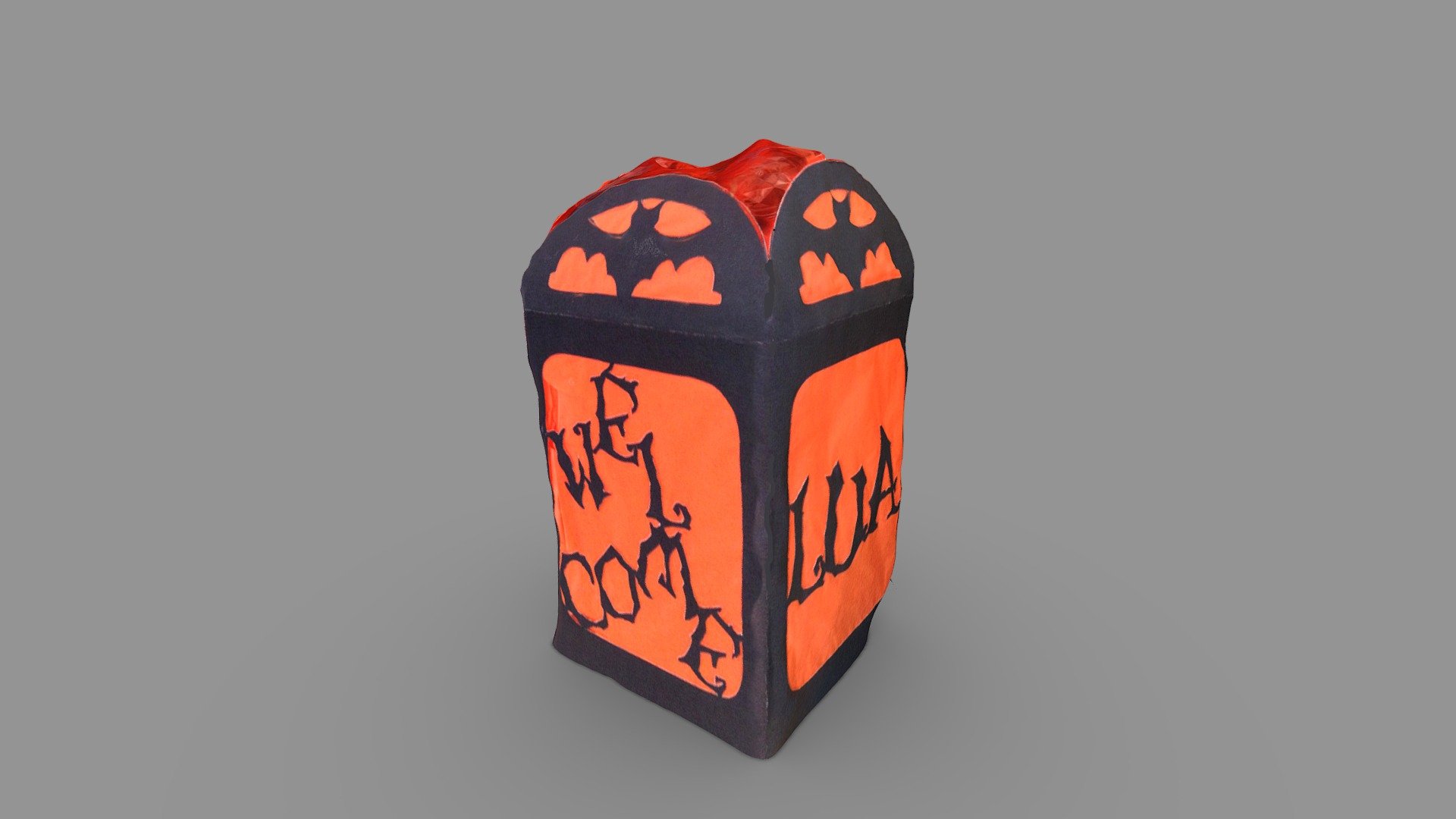 Lua Halloween Paper Lamp #3DST20