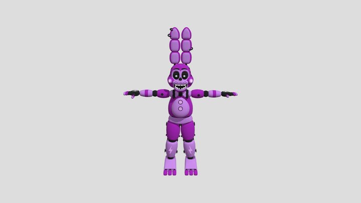 Fnaf 3 shadow bonnie 3D Model